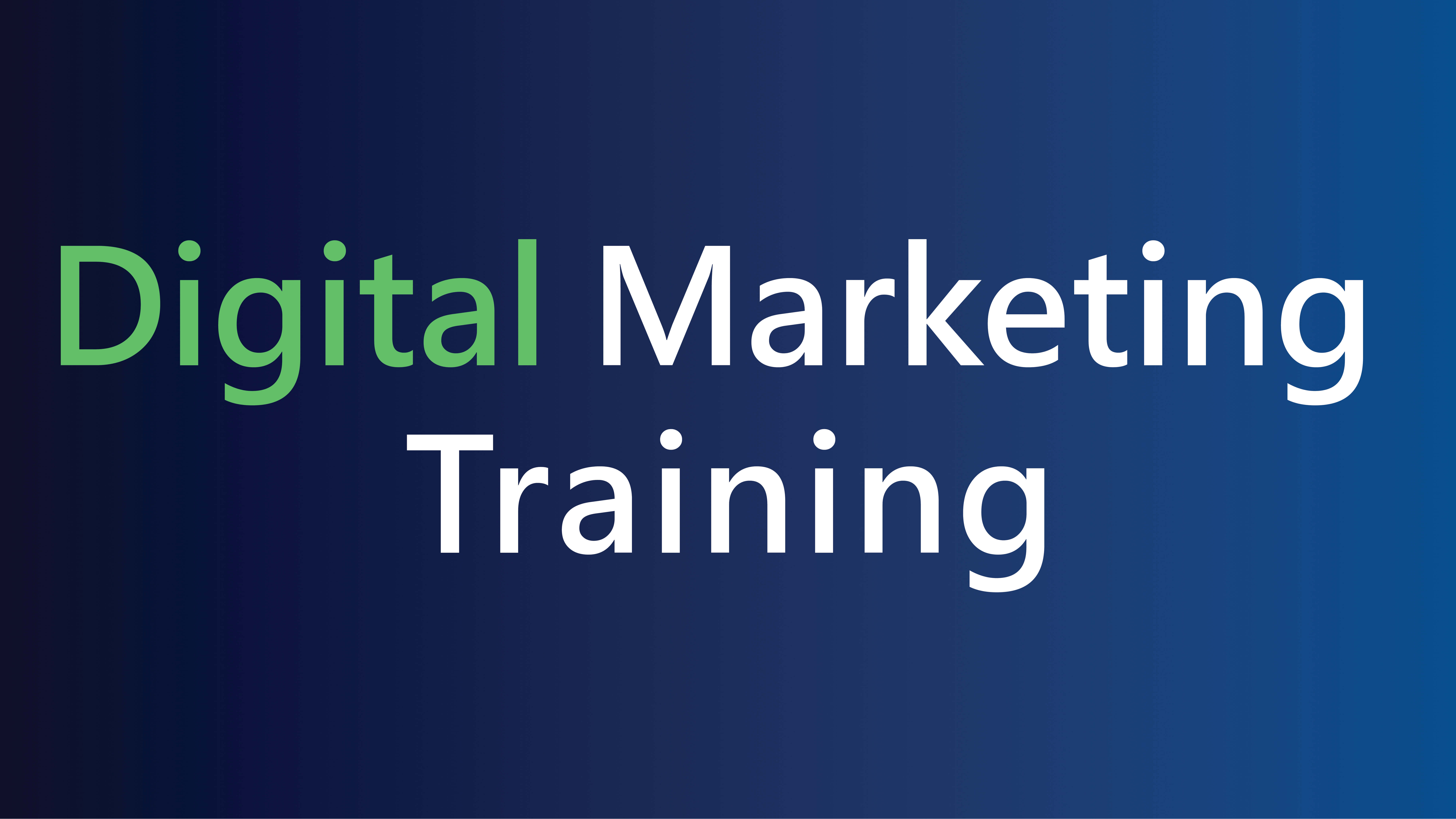 Digital Marketing Training in Bangalore