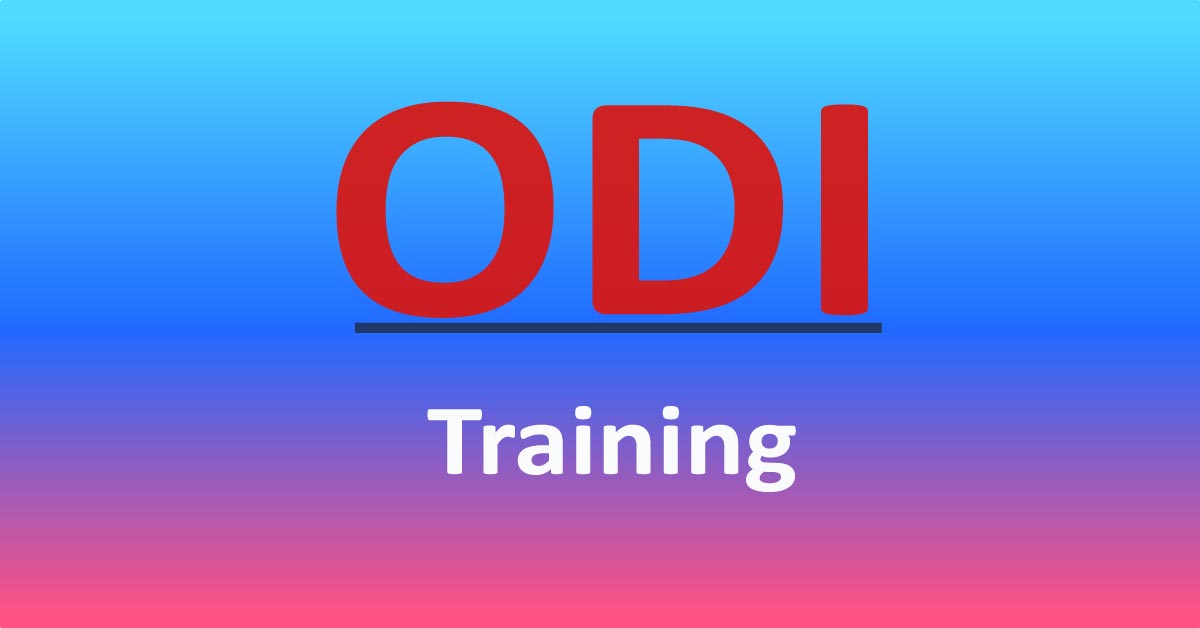 ODI Training (20% Off) #1 Oracle Data Integrator Course Online