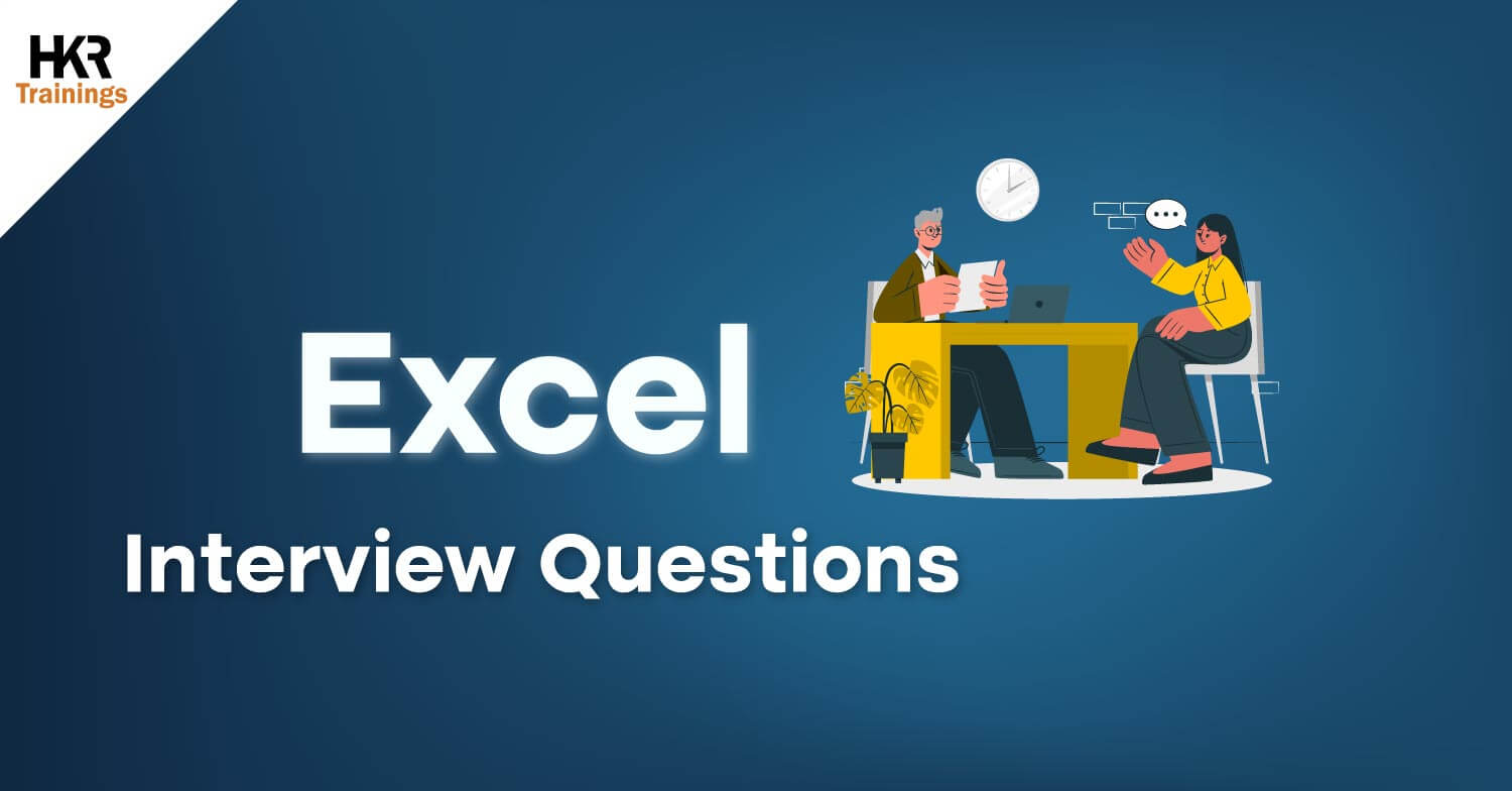 Excel Interview Questions